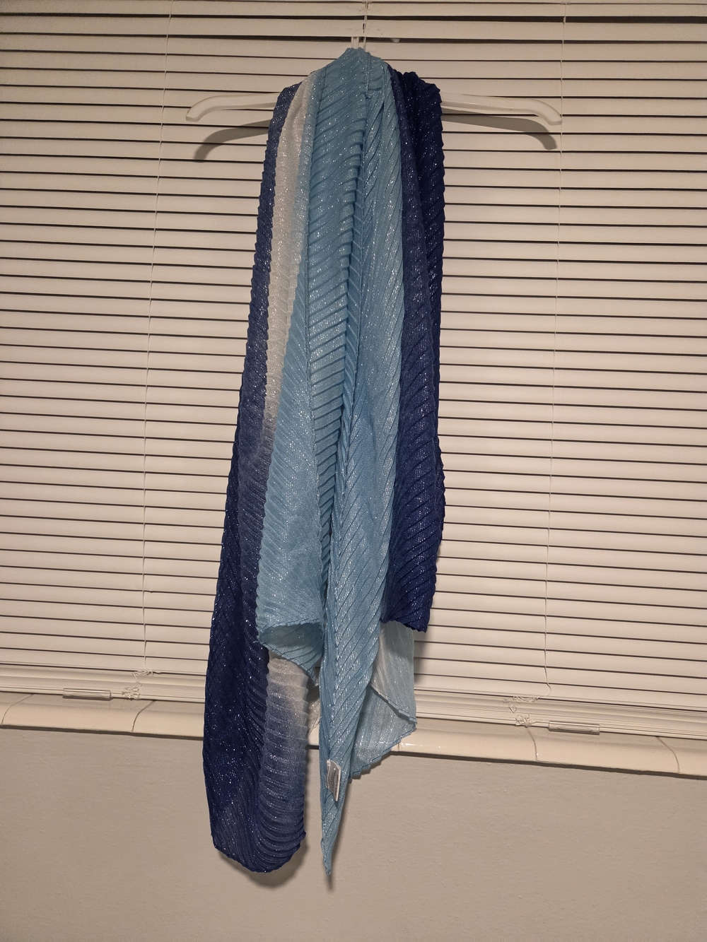 Lightweight Blue Ombre Women's Scarf